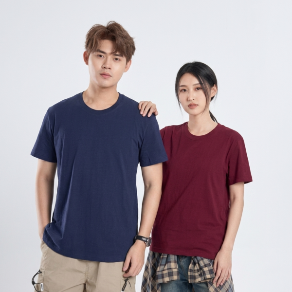 DX202202 Cotton Regular-Fit Crew Neck T-Shirt